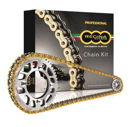 Regina 525 ZRT Chain And Sprocket Kit For Suzuki GSX-R 600 2004-2005 Gold KS071