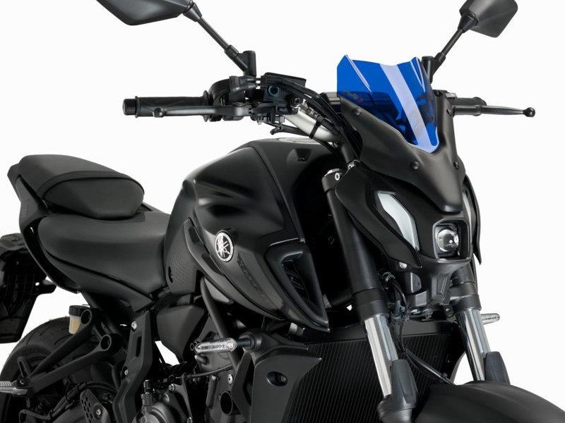 PUIG New Generation Sport Screen Blue for Yamaha MT-07/MT-07 Pure 21-24 20618A