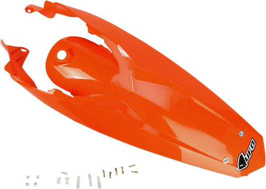 UFO ENDURO REAR FENDER W/ LED-LIGHT KTM SX/SX-F ORANGE KT04027127