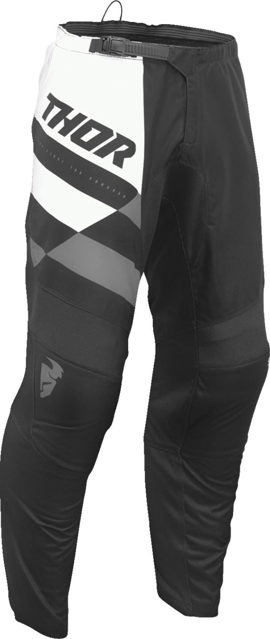 Thor Trousers Sector Checker Black/Grey 24 Model