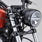 Daytona Headlight Bracket Set Adjustable CNC Aluminum Fork Mount Black Pair 80726