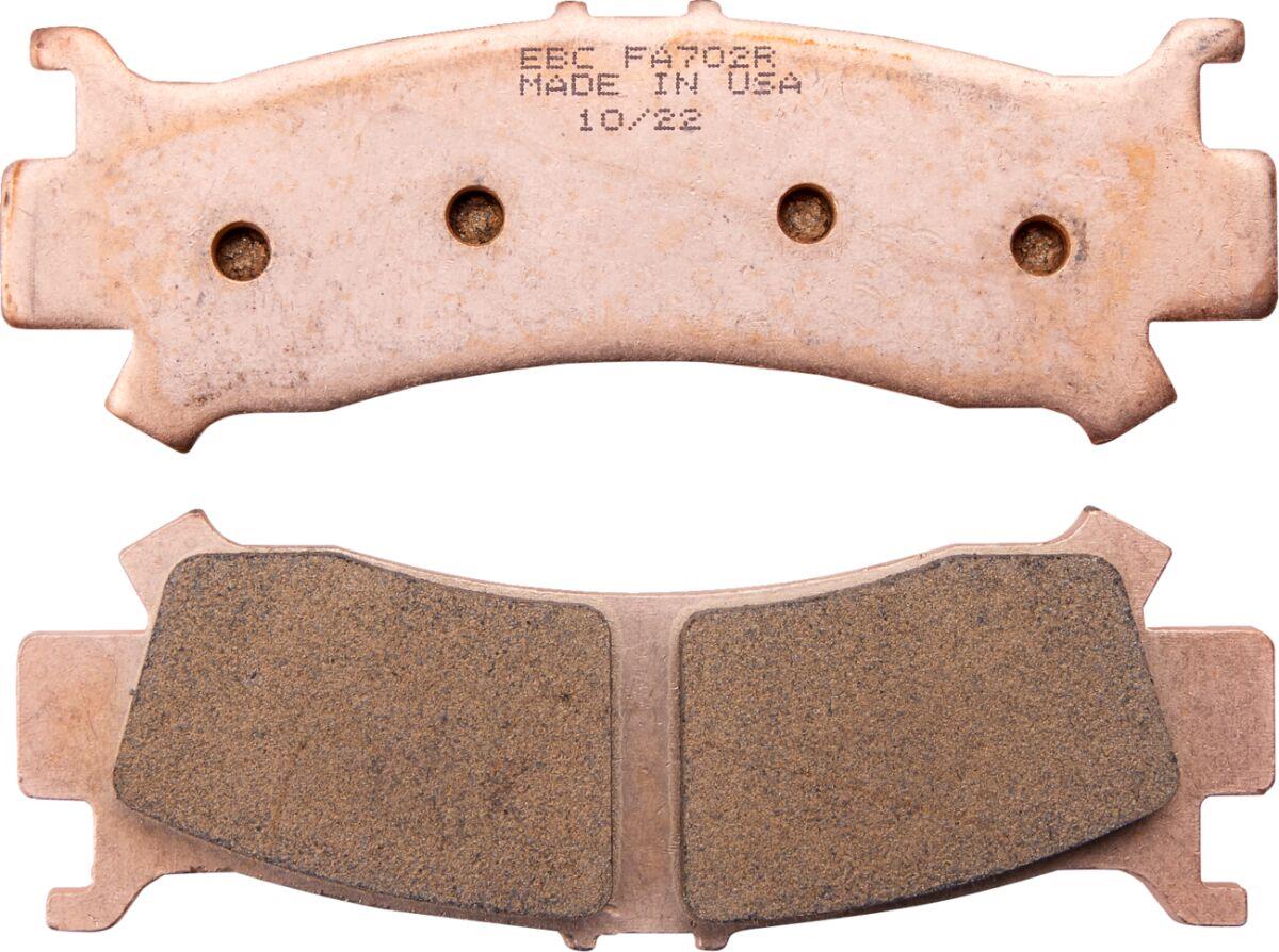 EBC Long-Life Sintered R Brake Pads For Honda SXS 1000 R 2016-2024 FA702R