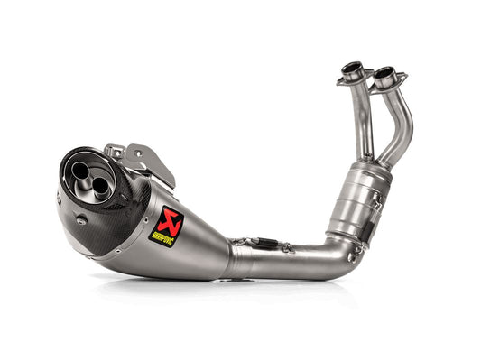Akrapovic Racing Line Exhaust System TI/CF For Yamaha MT-07 2024 S-Y7R8-HEGEHT/1