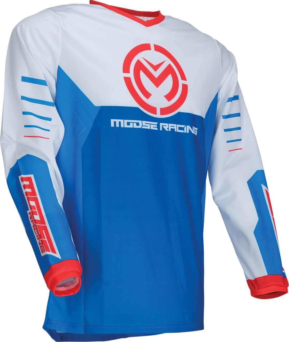 Moose Racing Jersey Qualifier Red/White/Blue