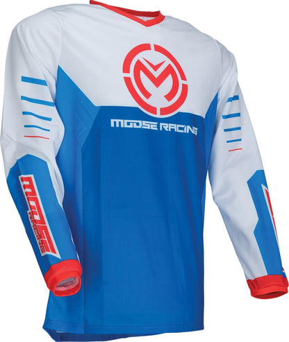 Moose Racing Jersey Qualifier Red/White/Blue