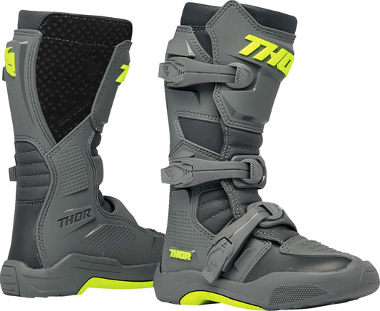Thor Boot Youth Blitz Xr Grey/Charcoal