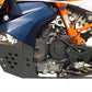 AXP RACING Adventure Skid Plate Hard For KTM Adventure 790-890 19-24 Black AX1702