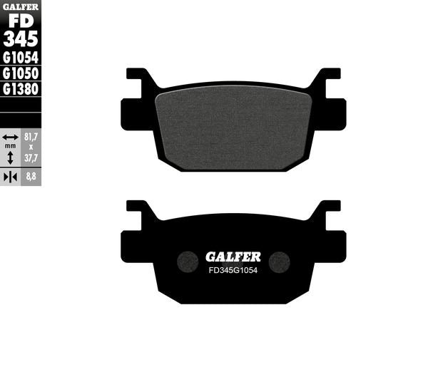 GALFER Brake Pad Semi-Sintered Metal FD345G1054
