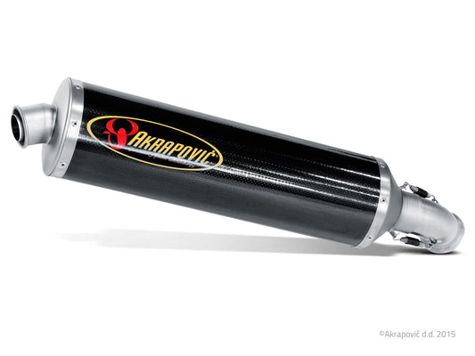 Akrapovic Slip-On Line Muffler CF For BMW K 1200 R 05-08 SS-B12SO1-HC