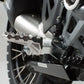 SW MOTECH EVO Footrest Kit Adjustable Rubber Black/Silver FRS.07.112.11001