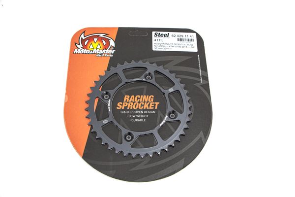 Moto-Master Rear Sprocket For KTM SX 50 2014-2026 Black Steel Each 62.029.11.43