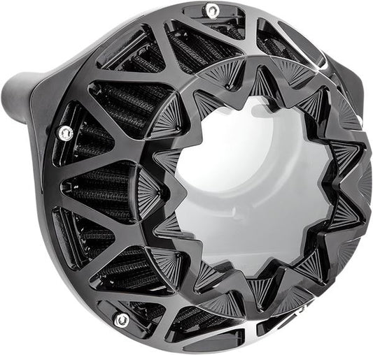 Arlen Ness Crossfire Air Cleaner Black For HD FXDF 1690 99-17 600-044