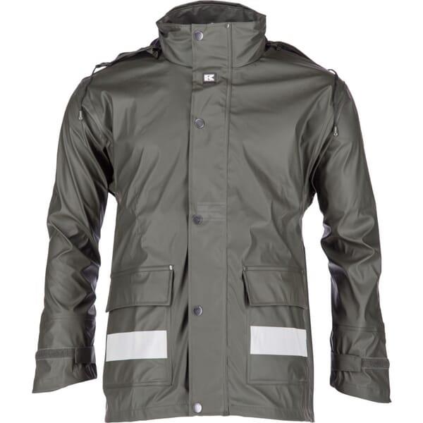 KRAMP Protect Waterproof Rain Coat Jacket Green