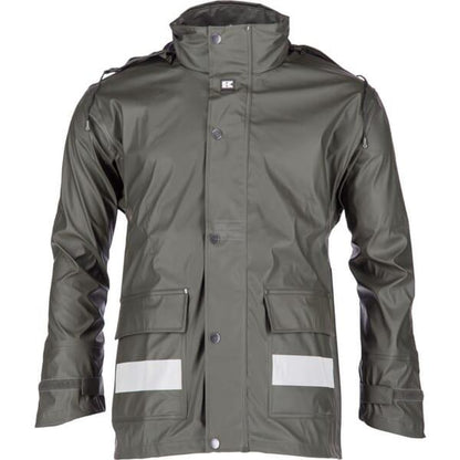 KRAMP Protect Waterproof Rain Coat Jacket Green