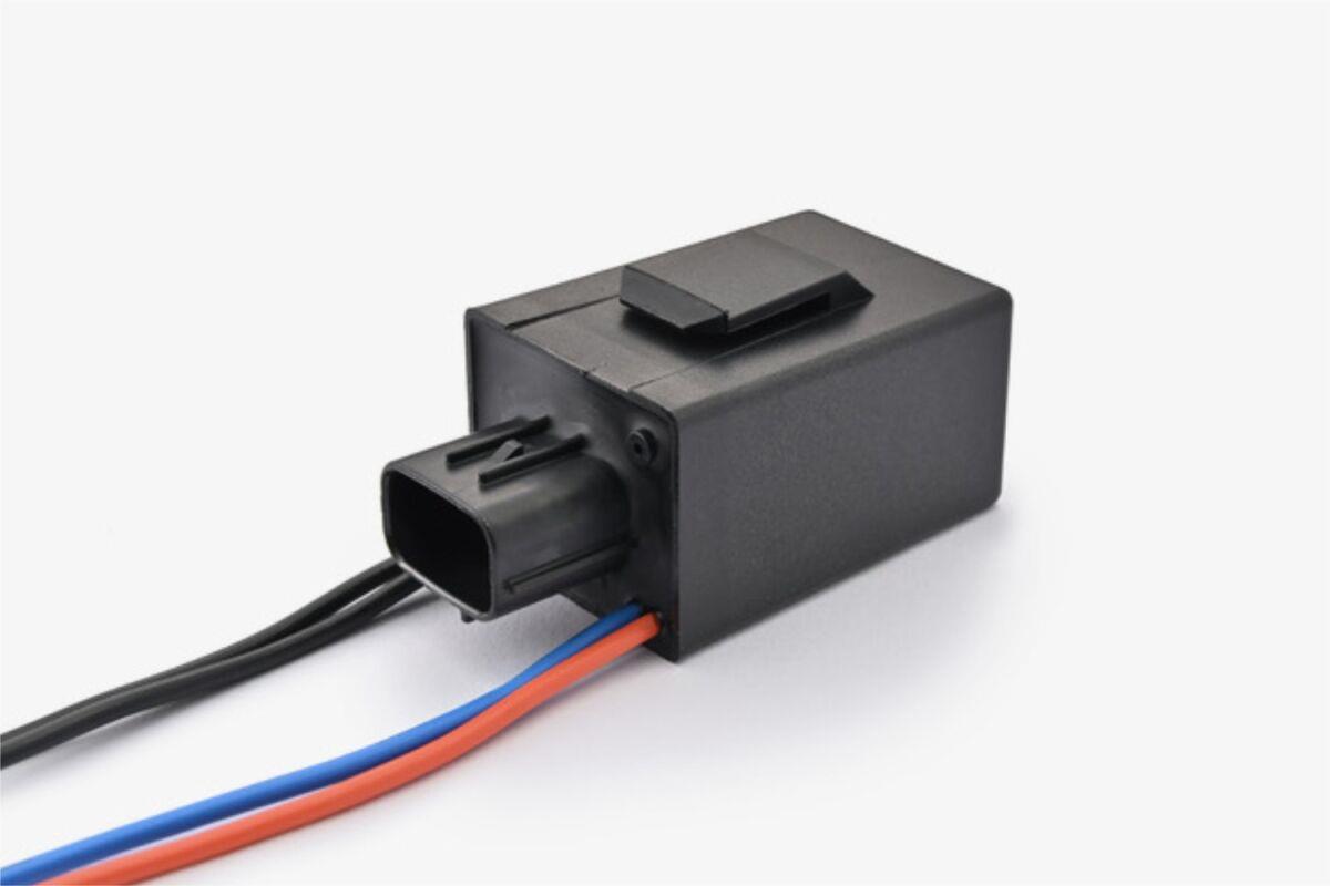 Daytona Flasher Relay Honda 12V LED Turn Signal Black 8 Port Connector 81442