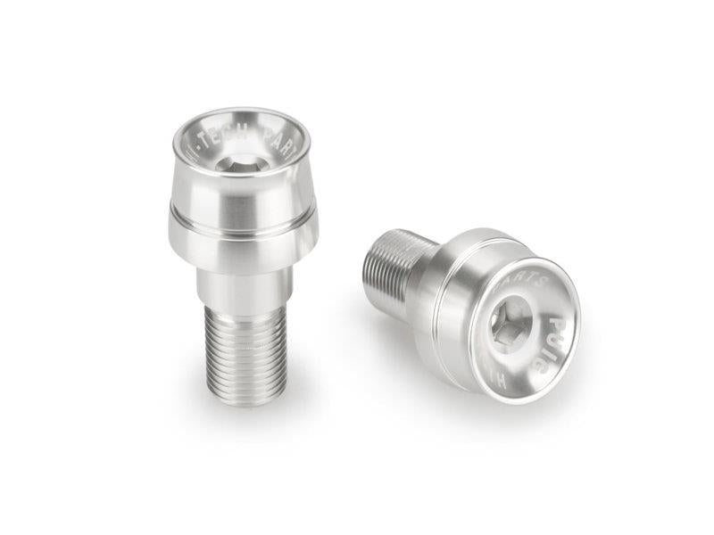 PUIG Speed Bar Ends Silver for Yamaha TMax 560/Tech Max 22-25 21292P