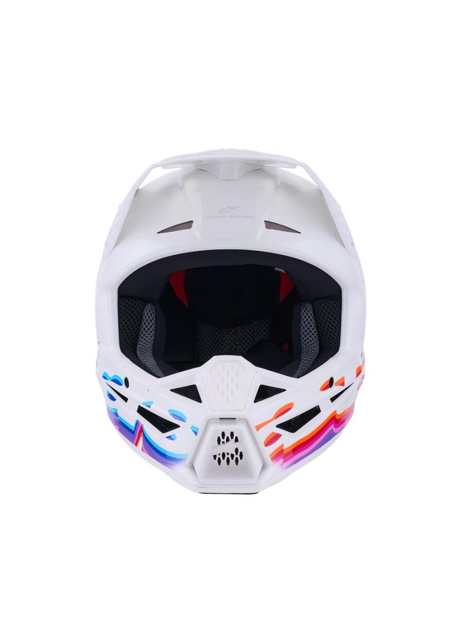 ALPINESTARS SM3 Force Helmet WHITE-GLO 2025 Model