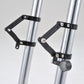 Daytona Headlight Bracket Set CNC Adjustable Black Fork Mount Pair 80725