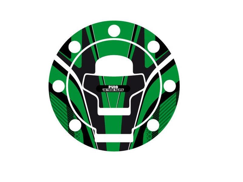 Puig Radikal Fuel Cap Protector Green 20312N