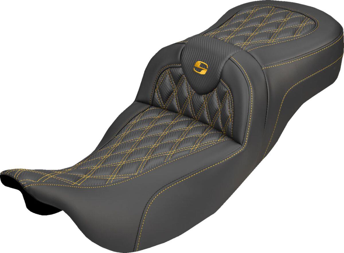 Saddlemen Roadsofa Carbon Fiber Seat For Harley FLHRXS 1868 08-25 808-07B-20707