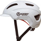 Auvray City White Bicycle Helmet
