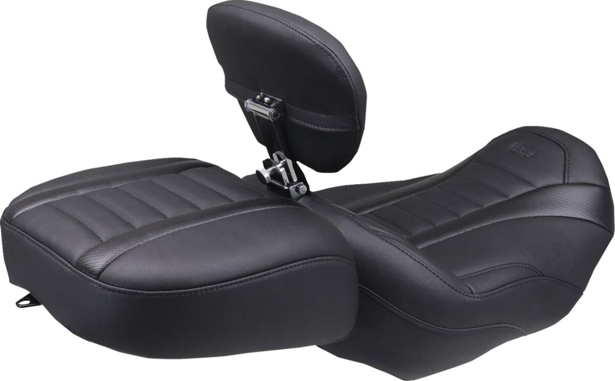 Mustang Wide Deluxe Touring Passenger Seat For Harley FLHX 1923 2023-2026 88420