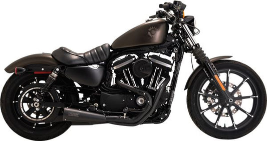 Vance & Hines 2-into-1 Upsweep Exhaust System For HD XL 1200 V 04-13 47627