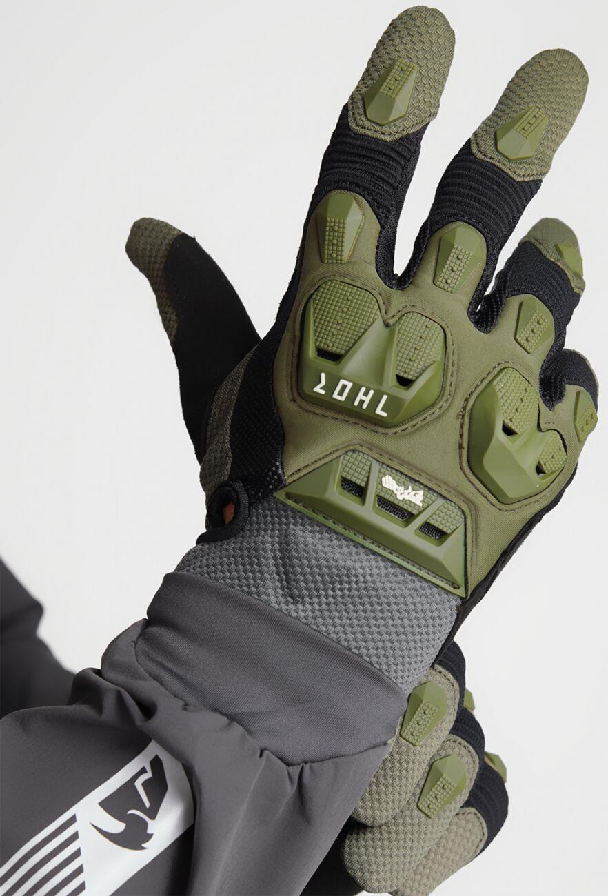 THOR Terrain Gloves Green/Black