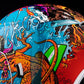ICON Airform™ Dino Fury Motorcycle Helmet Blue - 2023 Model