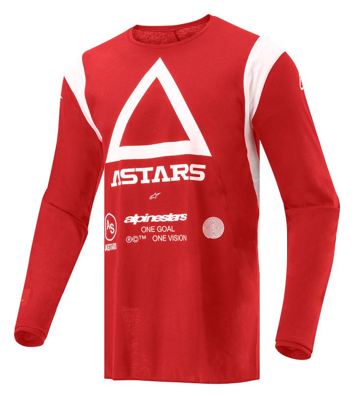 Alpinestars Techdura Jersey Red White