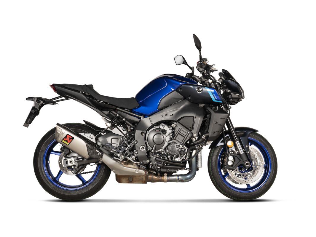 Akrapovic Slip-On Line Muffler Street For Yamaha MT-10 22-24 S-Y10SO20-HAPLT/1