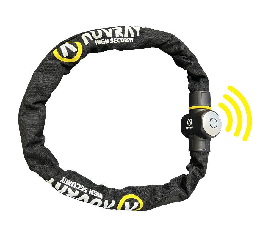 Auvray C Block Pro Alert High Security Chain Lock With Alarm 10mm ACBL100PROAUV