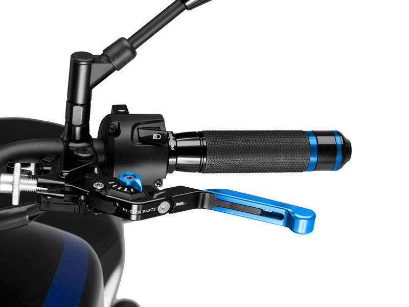 Puig Extendable Folding V3 Clutch (Blue Extender With Blue Selector) Blue 5998F