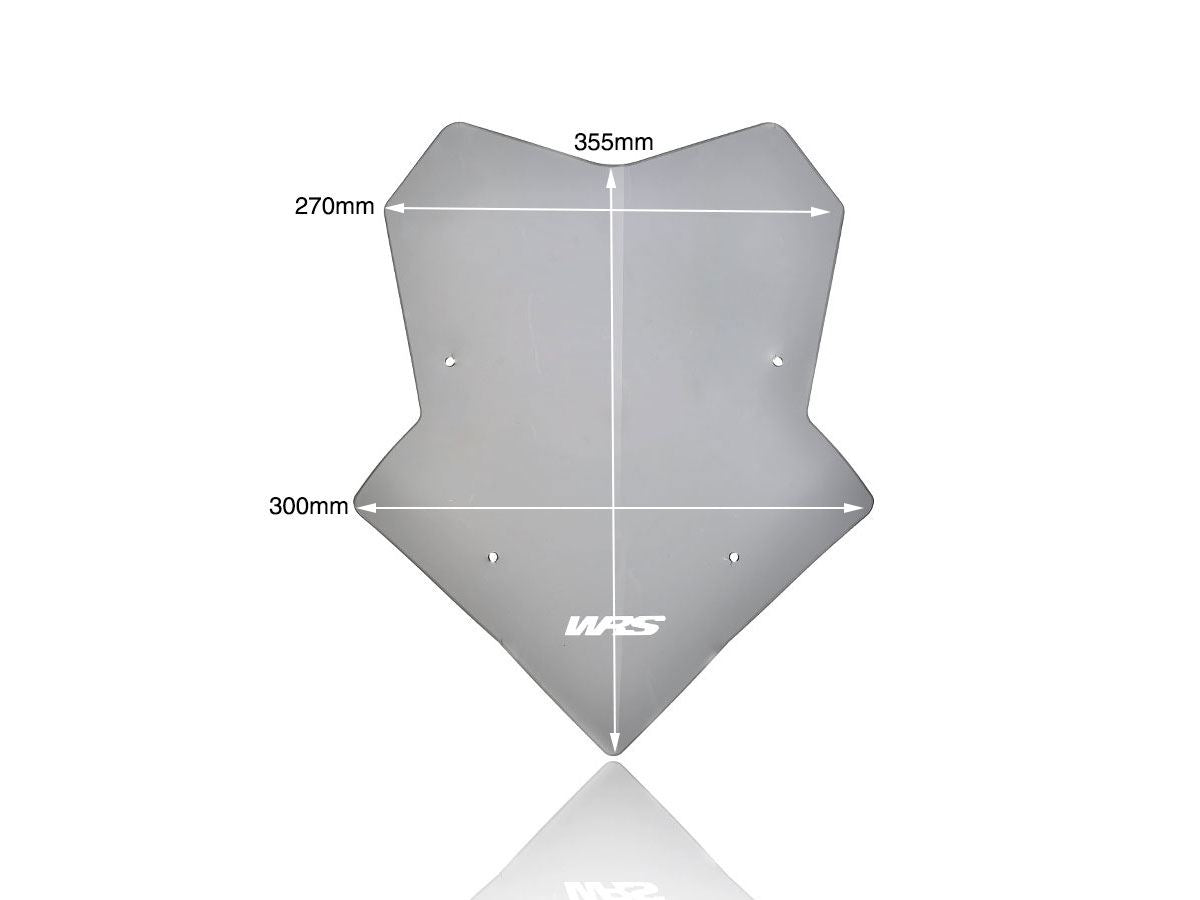 WRS Windscreen Sport Yamaha Mt09 Trcr Dark Ya005fs
