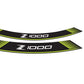 Puig Wheel Rim Stickers Green 21873R
