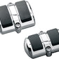 Kuryakyn Shift Peg Cover For Yamaha XVS 1300 CT 1998-2017 Black Chrome KUR4034