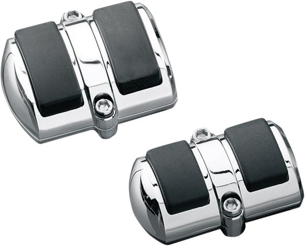 Kuryakyn Shift Peg Cover For Yamaha XVS 1300 CT 1998-2017 Black Chrome KUR4034