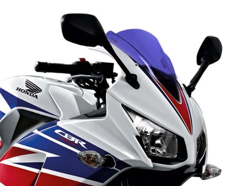 PUIG Z-Racing Screen Blue for Honda CBR300 R 15-17 7228A