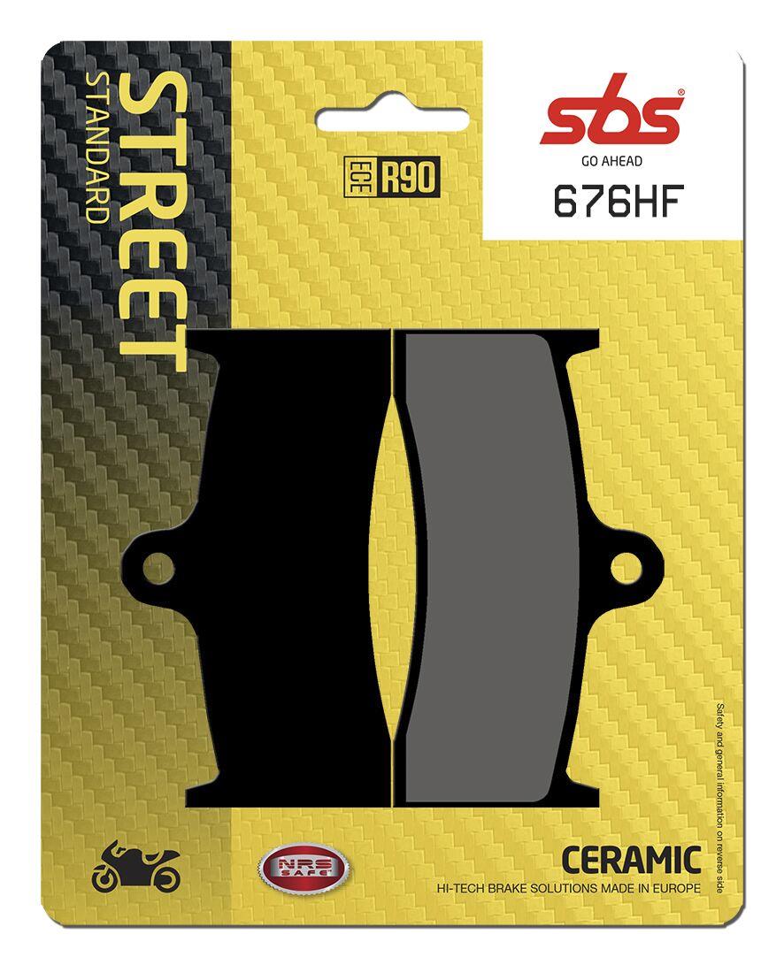 Sbs Carbon Tech Organic Brake Pads For MV Agusta Brutale 910 R 1996-2008 676HF