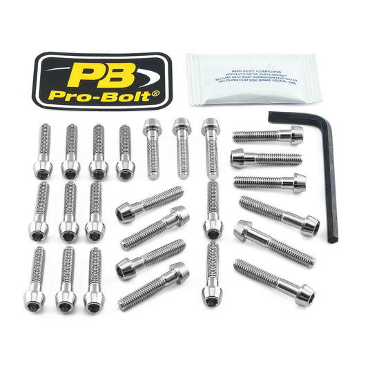Pro Bolt Stainless Steel Engine Bolt Kit For Kawasaki Z 900 RS 18-24 EKA430SS
