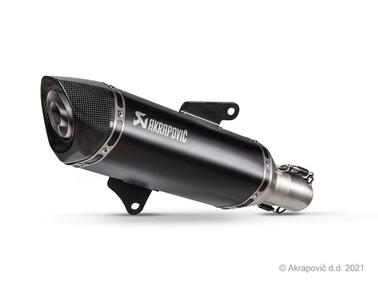 Akrapovic Slip-On Line Muffler Scooter SS Black For Honda ADV 350 21-24 S-H3SO8-HRSSBL