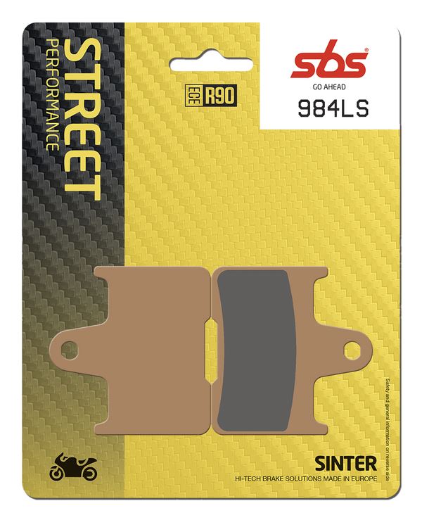 Sbs LS Street Excel Sintered Rear Brake Pads For BMW M 1000 RR 2021-2024 984LS