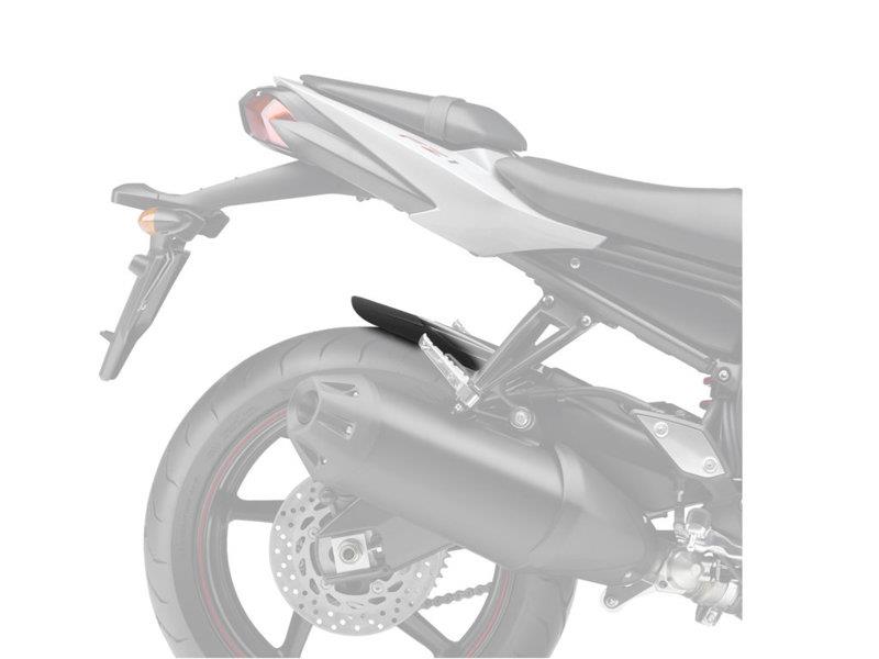 Puig Rear Mudguard Extender Matt Black 21933H