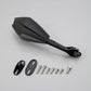 Daytona Black Side View Right/Left Fairing D-MIRROR-11 Aluminum ABS Mirror 80716