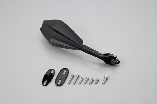 Daytona Black Side View Right/Left Fairing D-MIRROR-11 Aluminum ABS Mirror 80716
