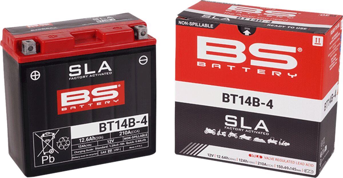 Bs Battery SLA AGM Maintenance-Free Battery For Yamaha FJR 1300 1999-2022 300644