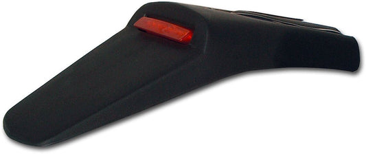 UFO LICENSE PLATE HOLDER W/ RED LED-TAILLIGHT (E11 & DOT) BLACK PP01217001