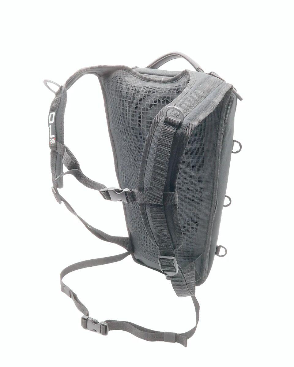 Oj Atmosfere Metropolitane S.R Kyte Backpack (12-25 Liters) Black Gray JM0520