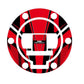Puig Radikal Fuel Cap Protector Red 4256A