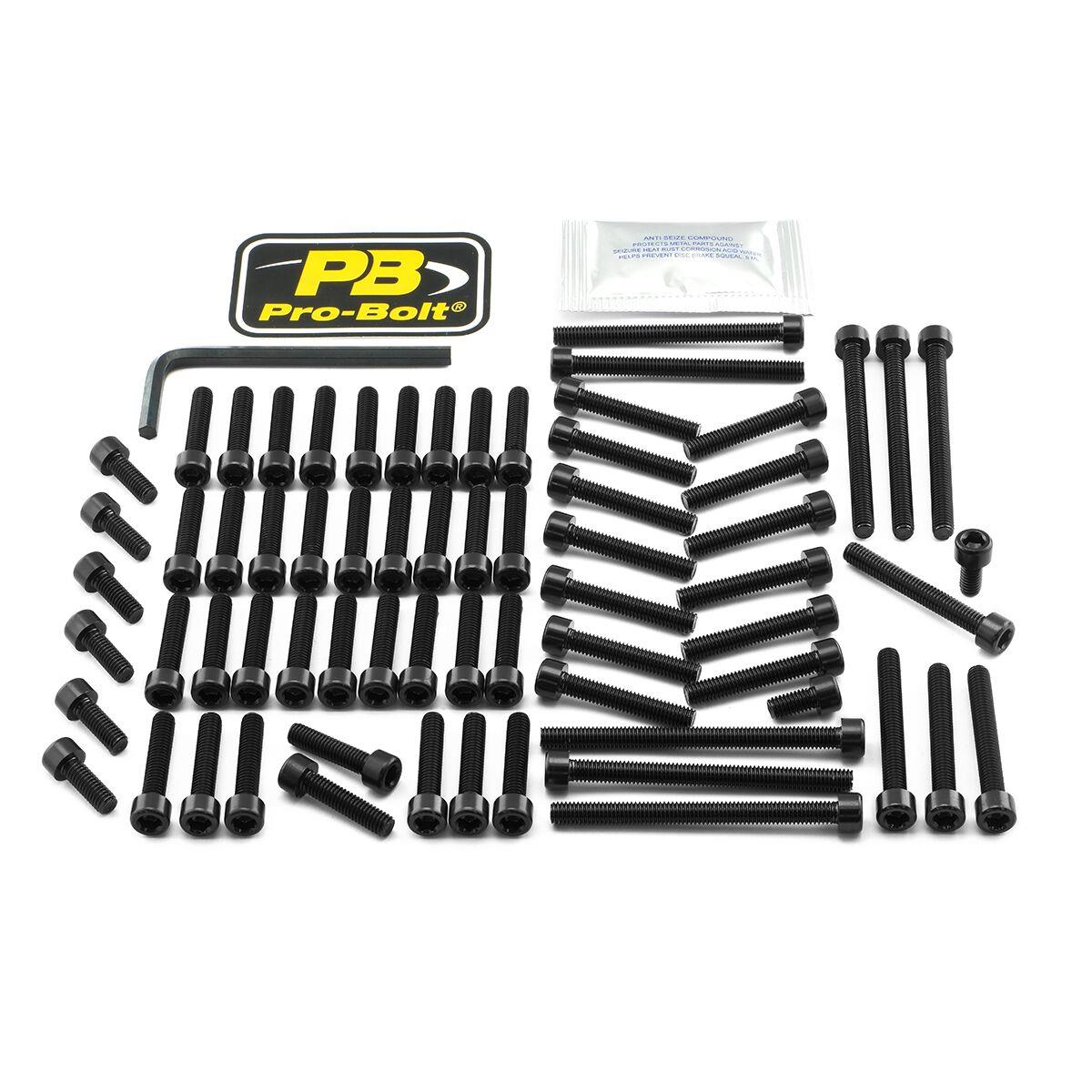 Pro Bolt Aluminium Engine Bolt Kit For Yamaha MT-01 1700 2005-2009 EYA500BK